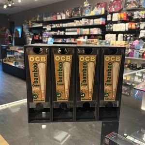 OCB Display Box made for cones. Can be used for papers. Rare find.